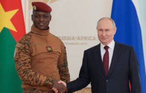 President Putin Welcomes Ibrahim Traore to the Kremlin